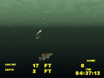 Big Bass Fishing (US) screen shot game playing